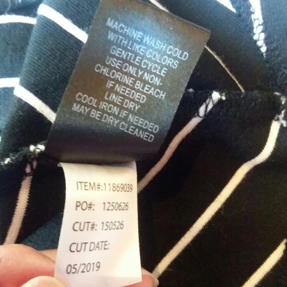 Women's Torrid Short Sleeve Peplum Top Black 2X - Picture 5 of 9